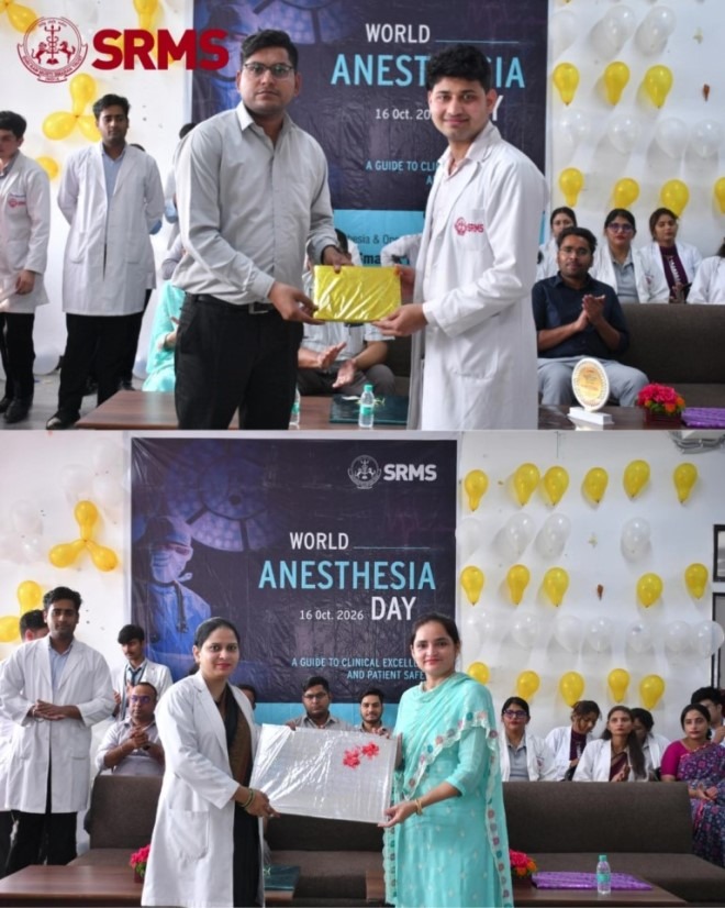 THE HEROES YOU RARELY SEE, BUT EVERY SURGERY RELIES ON | SRMS INSTITUTE of ALLIED & HEALTHCARE SCIENCES marks WORLD ANAESTHESIA DAY