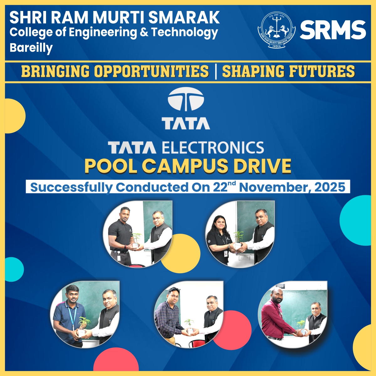 Tata Electronics Pool Campus Drive at SRMS ENGINEERING-