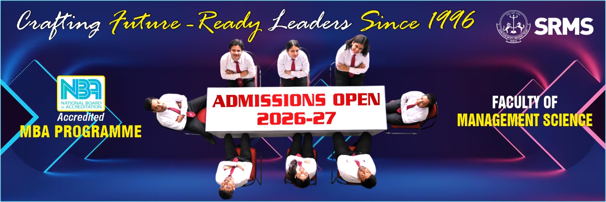 ADMISSION S OPEN- 2026-27 - MANAGEMENT SCIENCE