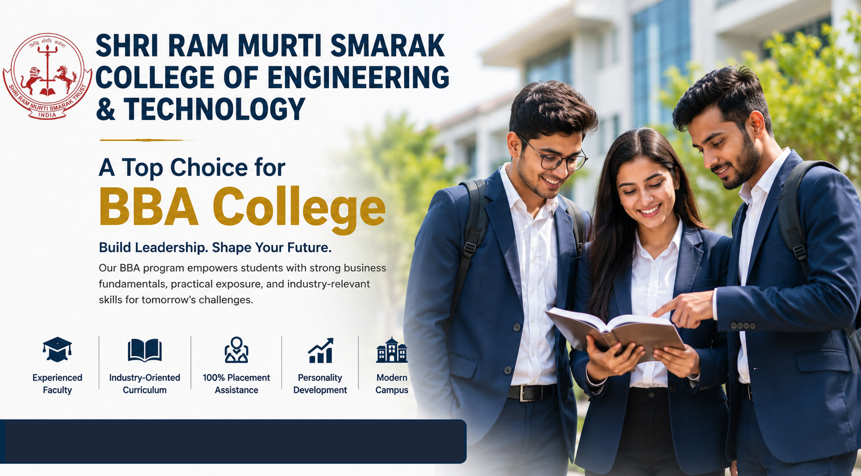 Shri Ram Murti Smarak College of Engineering & Technology – A Top Choice for BBA Colleges Near Me in Bareilly